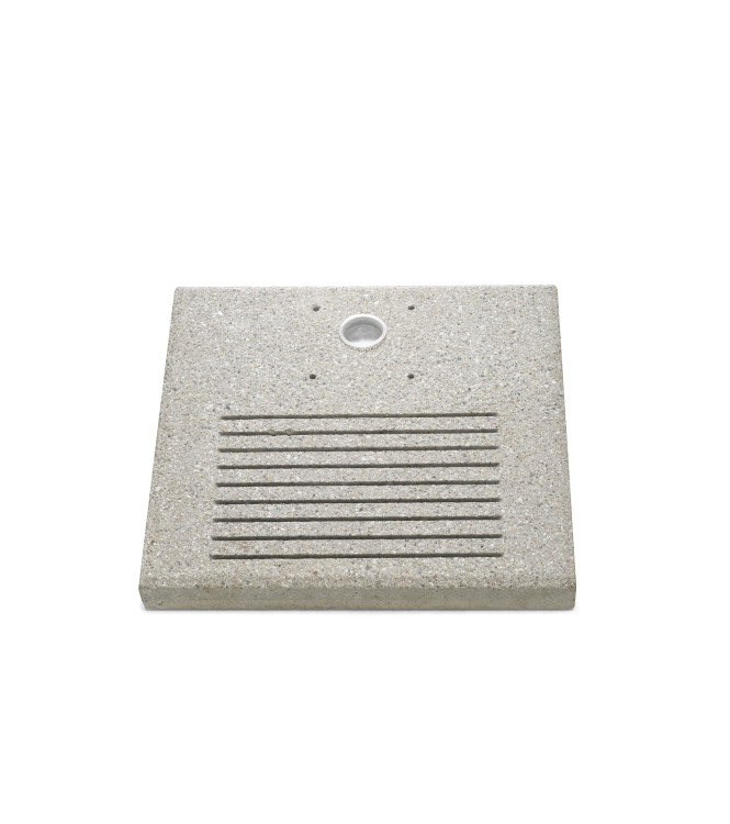 BASE IN CEMENTO CON FLESSIBILE PER DRENAGGIO - BELFER 42/BSE/7