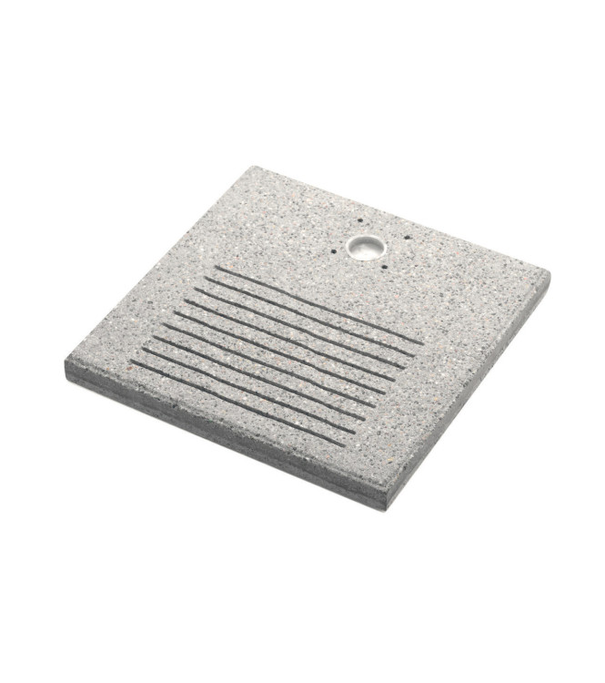 CONCRETE BASE WITH FLEXIBLE DRAINAGE - BELFER 42/BSE/8