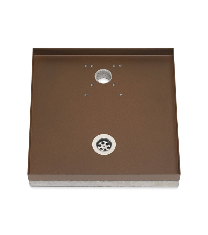 UNIVERSAL BASE FOR RUST-COLORED BOWL - BELFER 42/BSE/10.2