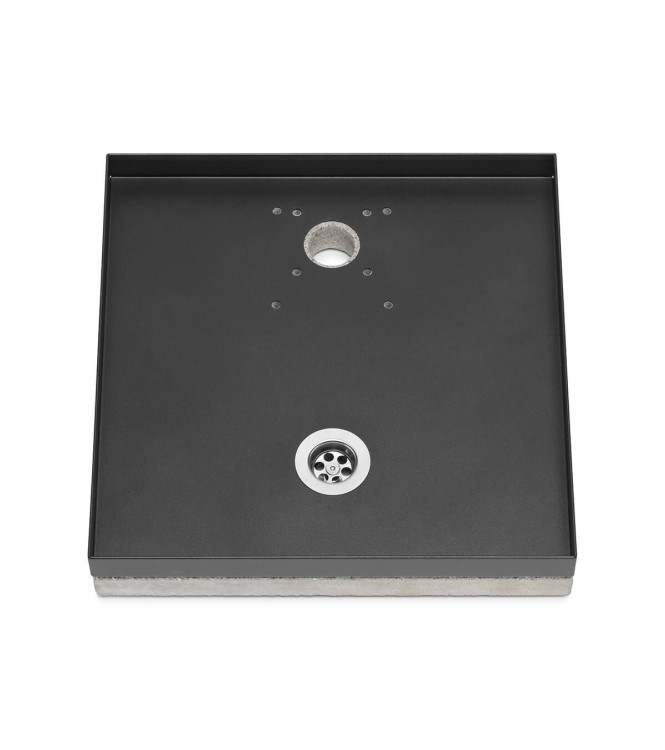 UNIVERSAL ANTHRACITE BABY BED BASE - BELFER 42/BSE/10.5