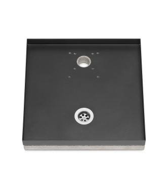 UNIVERSAL ANTHRACITE BABY BED BASE - BELFER 42/BSE/10.5