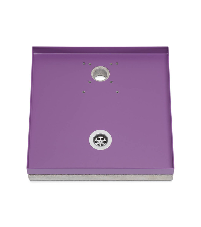 BASE UNIVERSALE PORTACIOTTOLO VIOLA - BELFER 42/BSE/10.7