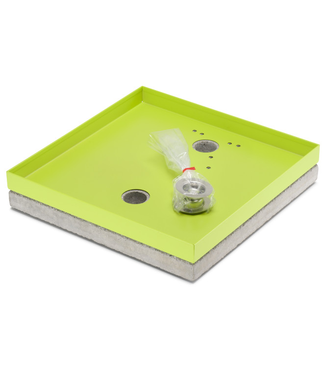 BASE UNIVERSALE PORTACIOTTOLO VERDE ACIDO - BELFER 42/BSE/10.8