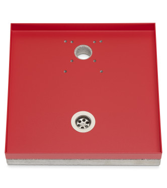 UNIVERSAL RED BOTTLE HOLDER BASE - BELFER 42/BSE/10.11