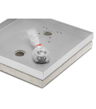 BASE UNIVERSALE PORTACIOTTOLO ALLUMINIO - BELFER 42/BSE/10.14