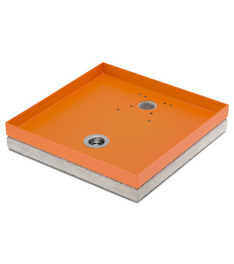 ORANGE UNIVERSAL BOTTLE HOLDER BASE - BELFER 42/BSE/10.15