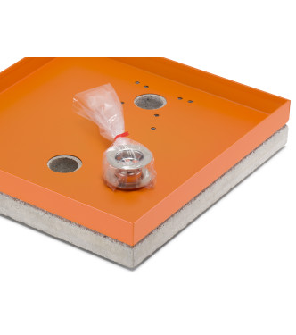 BASE UNIVERSALE PORTACIOTTOLO ARANCIONE - BELFER 42/BSE/10.15