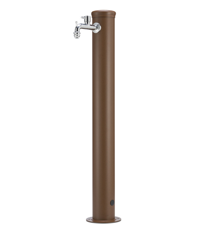 TALL FOUNTAIN WITH 1 RUST-COLORED TAP - BELFER 42/ARX.2