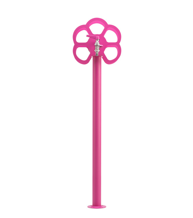 FONTANA WITH CYCLAMEN FLOWER HOSE HOLDER - BELFER 42/SRF.6