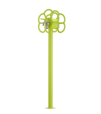 FONTANA WITH ACID GREEN FLOWER HOSE HOLDER - BELFER 42/SRF.8