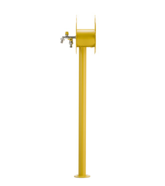 FONTANA CON CON PORTAGOMMA A FIORE GIALLO - BELFER 42/SRF.9