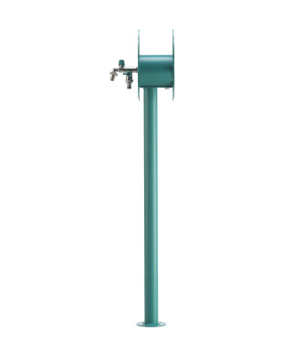 FONTANA WITH TURQUOISE FLOWER HOSE HOLDER - BELFER 42/SRF.10