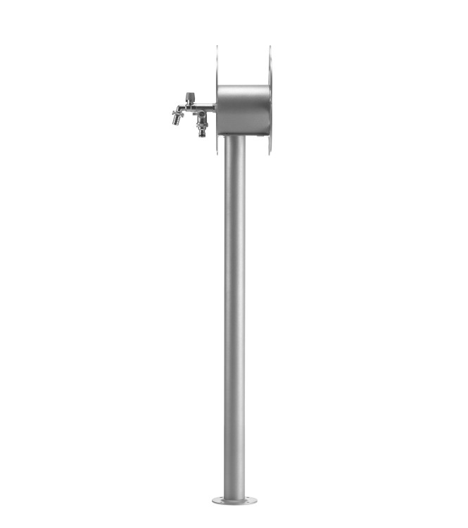 FONTANA WITH ALUMINUM FLOWER HOSE HOLDER - BELFER 42/SRF.14