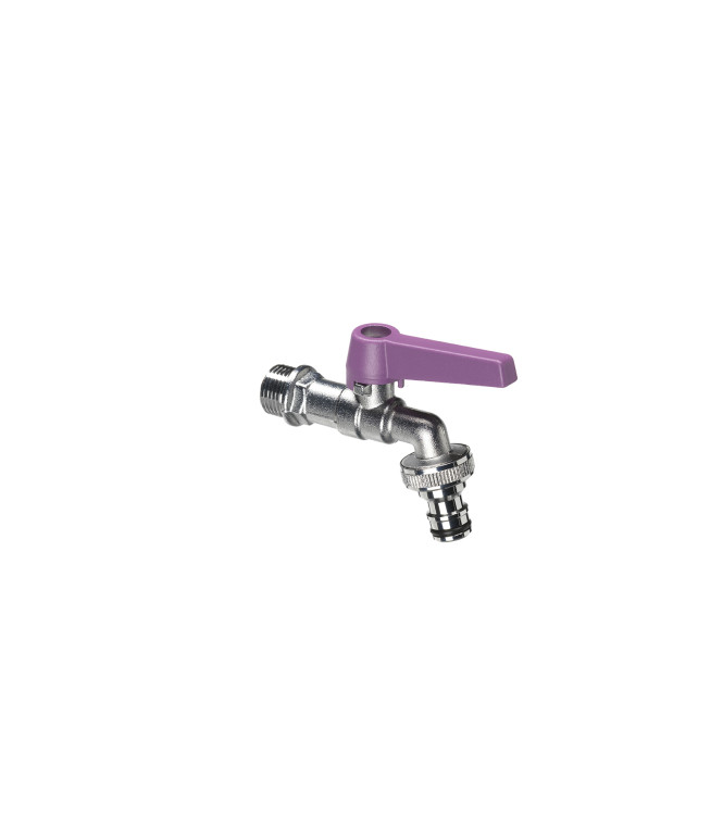 RUBINETTO CON LEVA VIOLA - BELFER RUB/028.7