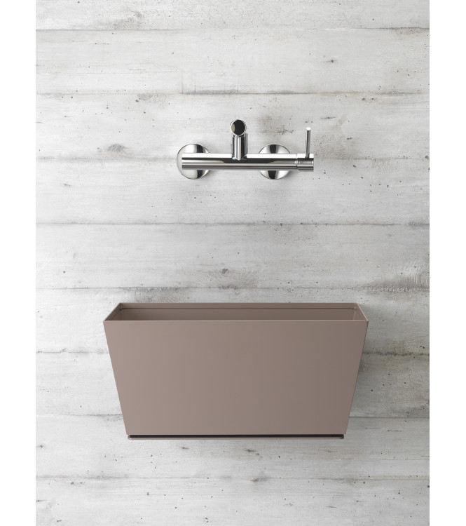 WALL-MOUNTED FOUNTAIN WITH TORTORA MIXER - BELFER 42/PRQM.16