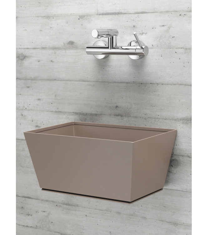 FONTANA A PARETE CON MISCELATORE TORTORA - BELFER 42/PRQM.16