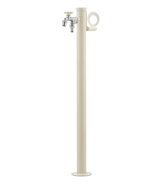 WATER FOUNTAIN TAP/DOUBLE + PG IVORY - BELFER 42/SRR.4
