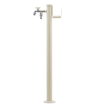 WATER FOUNTAIN TAP/DOUBLE + PG IVORY - BELFER 42/SRR.4