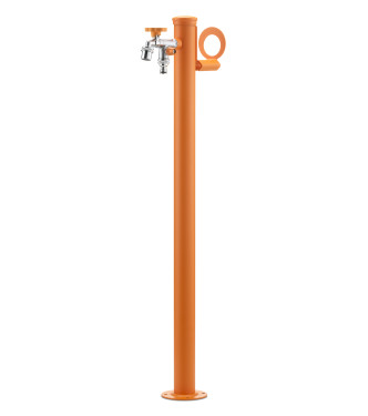 WATER FOUNTAIN TAP/DOUBLE + ORANGE PG - BELFER 42/SRR.15