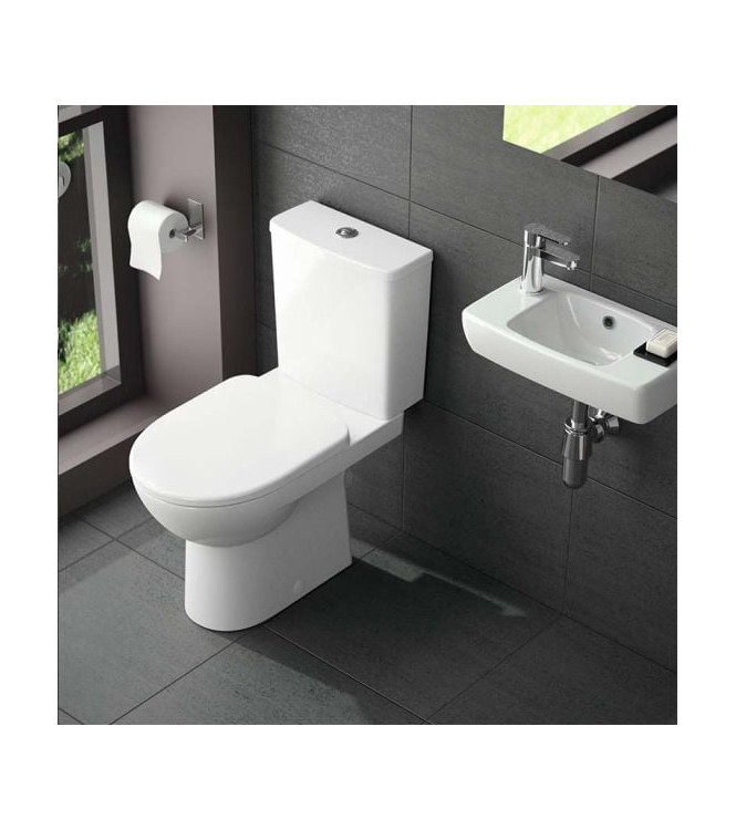 GEBERIT SELNOVA VASO A TERRA SCARICO A PAVIMENTO BIANCO - 500.151.01.7