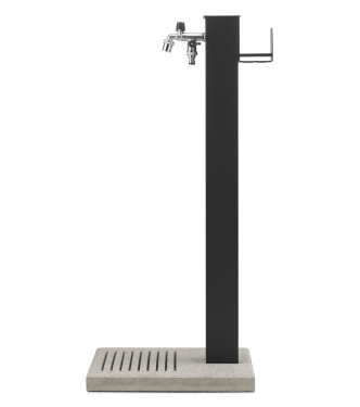 FONTANA RUBINETTO/DOPPIO + PGQ + BASE ANTRACITE - BELFER 42/QRRB.5