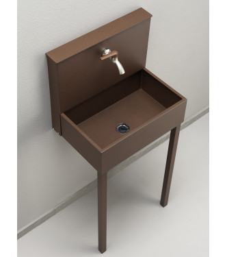 WALL-MOUNTED SINK RUST - BELFER 42/PRL.2