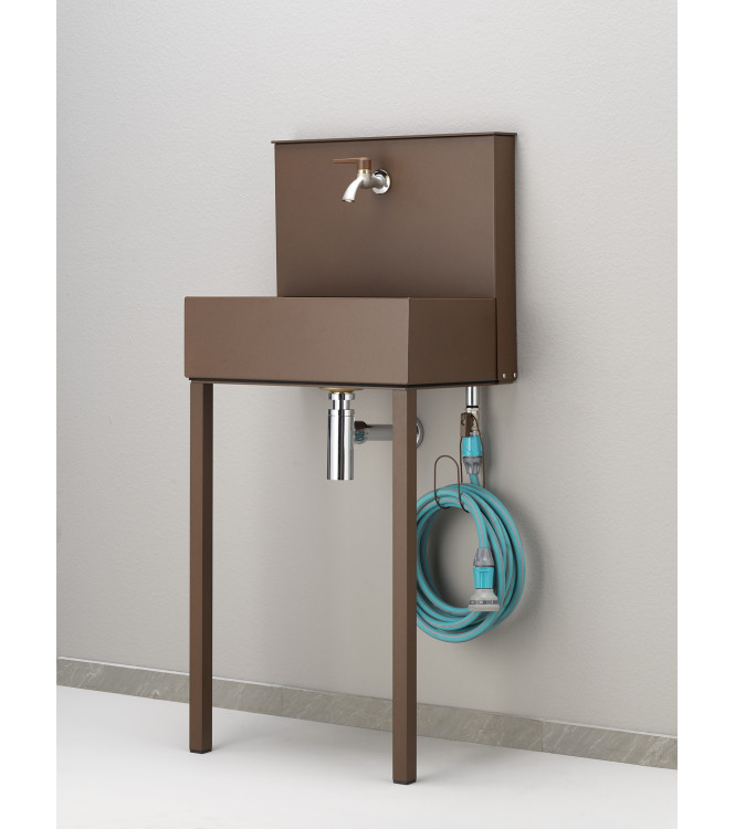 LAVANDINO A PARETE RUGGINE - BELFER 42/PRL.2