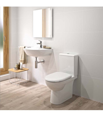 GEBERIT SELNOVA VASO A TERRA PER CASSETTA ESTERNA RIMFREE BIANCO - 500.488.01.7