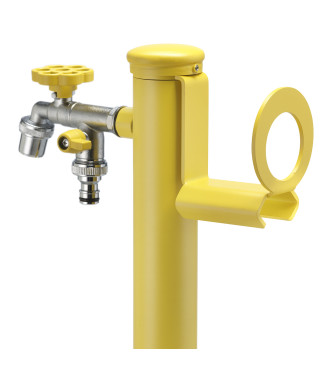 RUBBER HOLDER FOR SMALL FOUNTAINS YELLOW - BELFER 42/PGS.9
