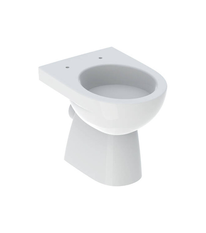 GEBERIT SELNOVA P FLOOR-MOUNTED TOILET WITH WALL-MOUNTED FLUSH, WHITE - 500.955.00.7