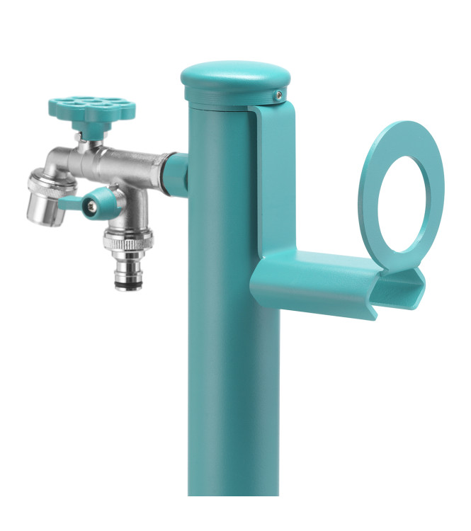 RUBBER HOLDER FOR SMALL FOUNTAINS TURQUOISE - BELFER 42/PGS.10