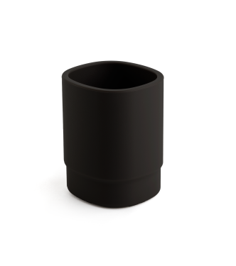 CURVY BICCHIERE NERO - CS GELLI GCV-BIC-C06