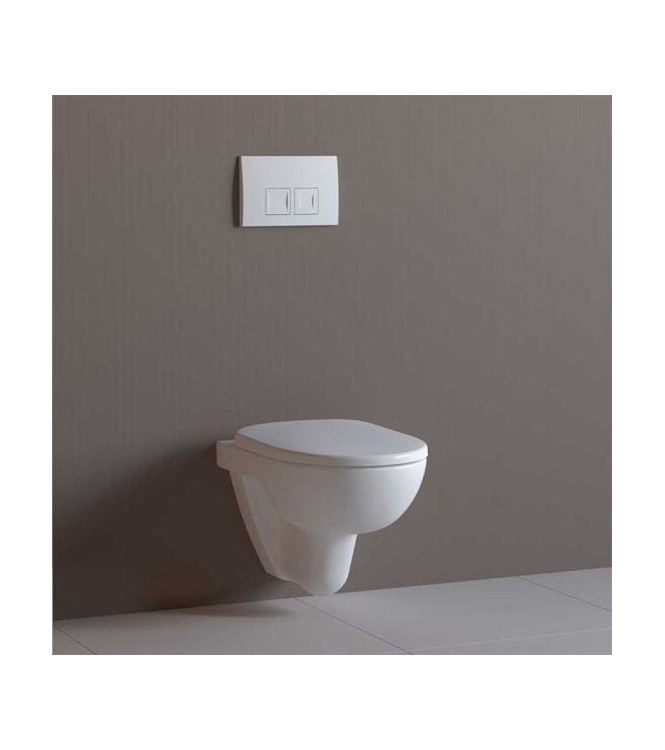 GEBERIT SELNOVA WALL-HUNG TOILET WHITE - 500.260.01.7