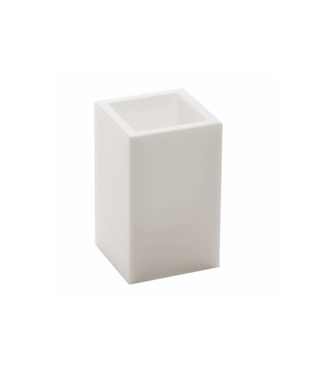 IVASI SOAP DISH IN WHITE GEL - CS GELLI GVA-M01-C01