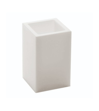 IVASI SOAP DISH IN WHITE GEL - CS GELLI GVA-M01-C01