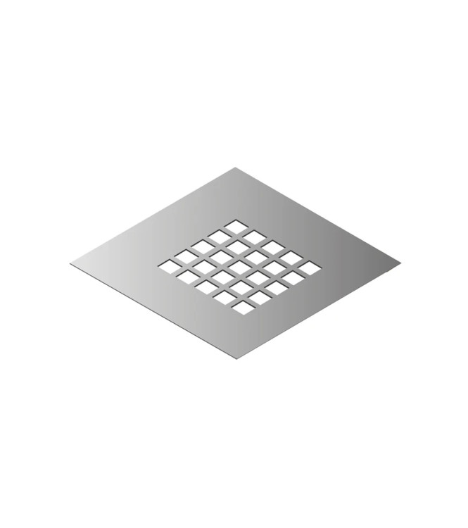 PLUS SERIES STAINLESS STEEL SHOWER GRATE - 010110000