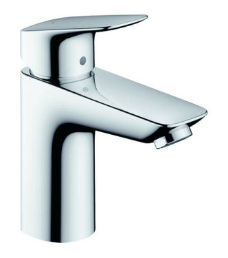 HANSGROHE LOGIS SINGLE-LEVER BASIN MIXER 100 + PUSH-OPEN CHROME - 71107000
