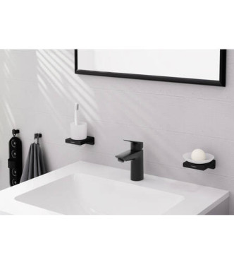 HANSGROHE LOGIS MISCELATORE MONOCOMANDO LAVABO100 + PUSH-OPEN NERO OPACO - 71107670