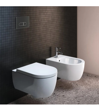 SET SANITARI SOSPESI IDEAL STANDARD SERIE BLEND CURVE BIANCO LUCIDO T374901 + T375001 + T376001 / SETBLENDCURVESOSPAVV
