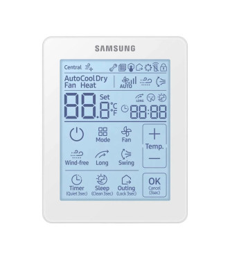 SAMSUNG AIR CONDITIONER  18000 BTU DUCTABLE INVERTER A++ / MEDIUM HEAD 5 KW AC052BNMPKG+ AC052BXAPKG