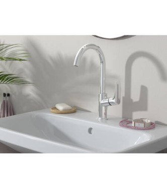HANSGROHE LOGIS MISCELATOREMONOCOMANDO LAVABO 210 S/SALTARELLO NERO OPACO - 71131670