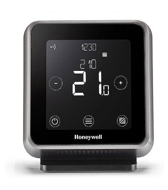 CRONOTERMOSTATO WIFI SENZA FILI LYRIC T6R HONEYWELL BY RESIDEO - DA TAVOLO NERO Y6H910RW4013