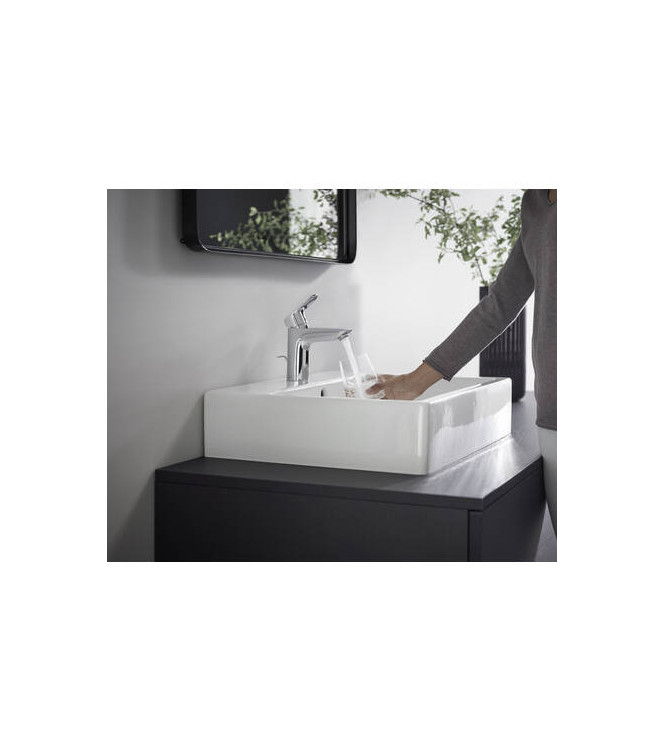 HANSGROHE LOGIS SINGLE-LEVER BASIN MIXER 100 + CHROME METAL SPOUT - 71171000