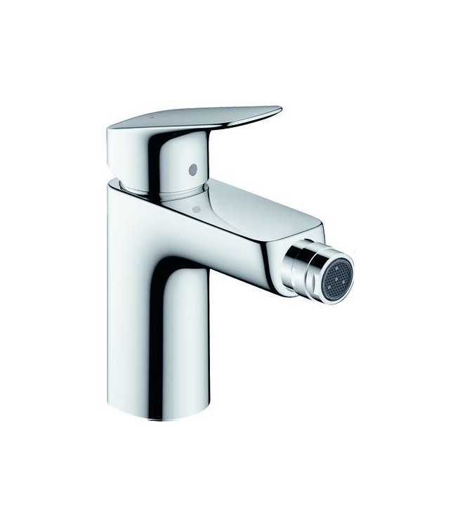 HANSGROHE LOGIS SINGLE-LEVER BIDET MIXER 100 + CHROME POP-UP WASHER - 71200000