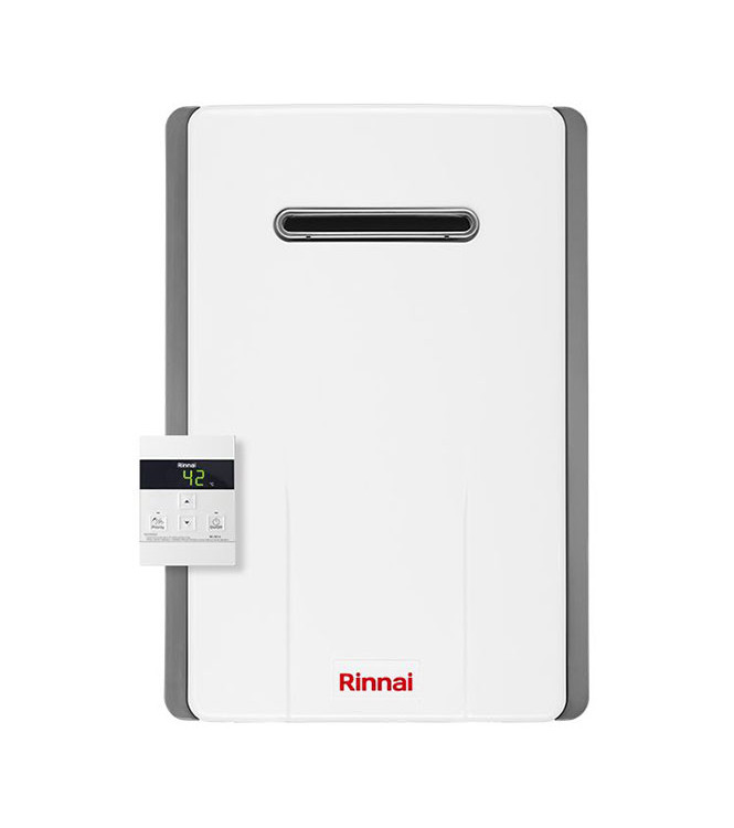 SCALDABAGNO ISTANTANEO A GAS RINNAI INFINITY 17 A METANO DA ESTERNO - REU-A1720W-E-NG