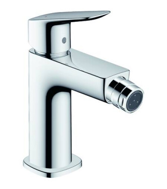 HANSGROHE LOGIS SINGLE-LEVER BIDET MIXER 110 + CHROME POP-UP WASHER - 71201000