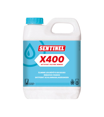 SENTINEL X400 SLUDGE CLEANER 1 LITER - X400L-12X1L-EXP