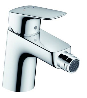 HANSGROHE LOGIS SINGLE-LEVER BIDET MIXER 70 + CHROME POP-UP WASHER - 71204000
