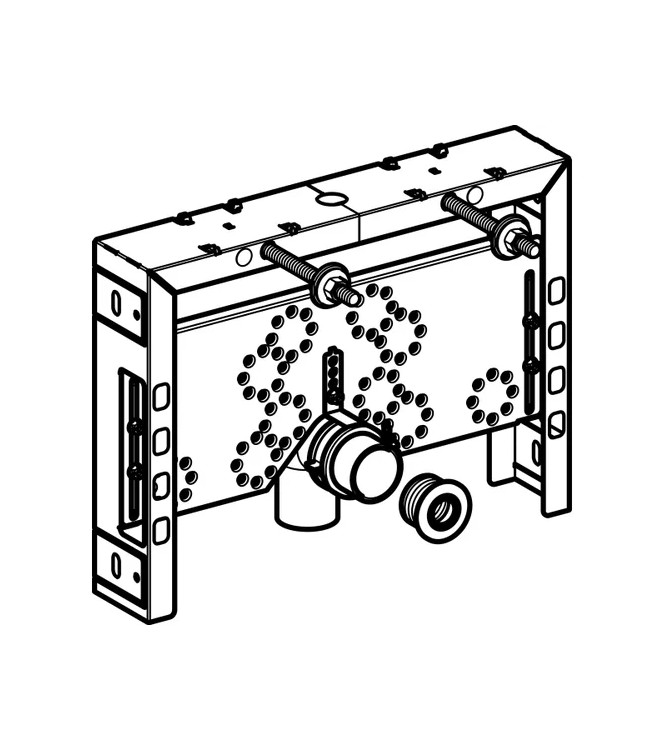 GEBERIT COMBIFIX ITALIA PER BIDET SOSPESO DA INCASSO - 457.608.00.5