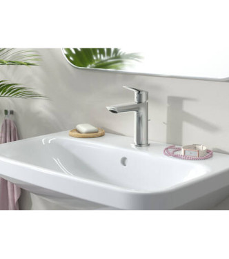 HANSGROHE LOGIS MISCELATORE LAVABO 110 S/SALTARELLO NERO OPACO - 71252670